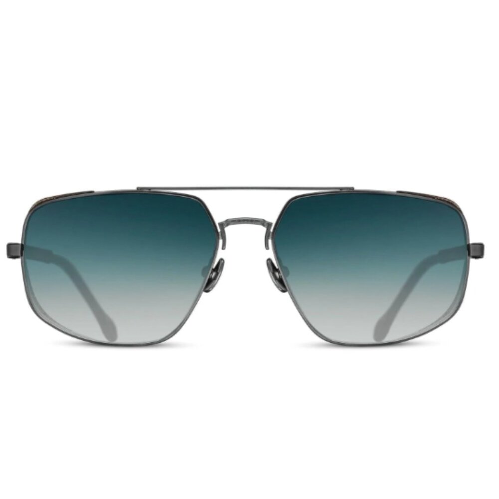 Matsuda M3111 Sunglasses – Noir Mat, Gradient Lenses, Luxury Japanese Eyewear